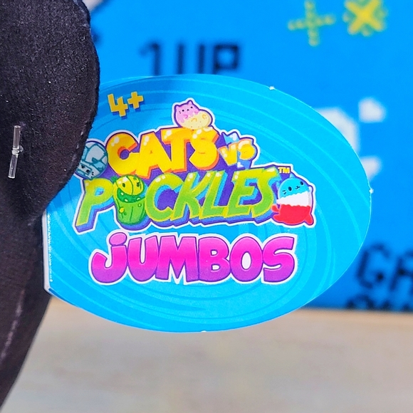 Cepia Cats Vs Pickles MooBerry The Strawberry Cow 8" #456 UltraSoft Jumbo Plush - Picture 9 of 11